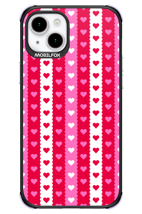 Christmas Heart Biscuit - Apple iPhone 15 Plus