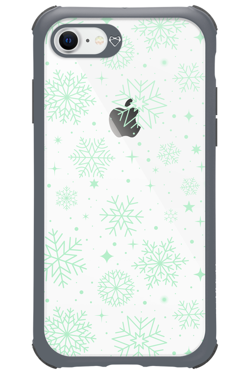 Tiffany's Snowflakes - Apple iPhone 8