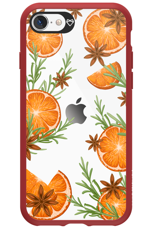 Orange With Star Anise - Apple iPhone SE 2020