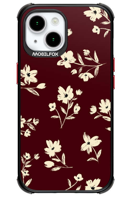 Bloom of Burgundy - Apple iPhone 15