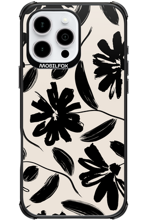 Monochrome Flowerss - Apple iPhone 16 Pro Max
