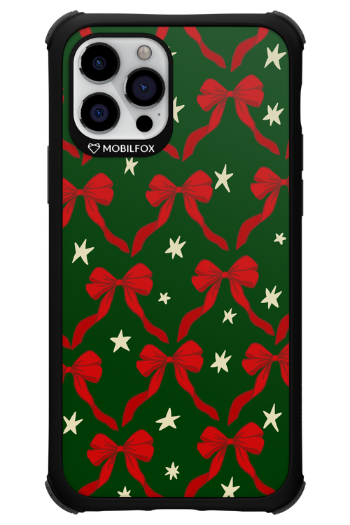 Bow & Stars (Green) - Apple iPhone 12 Pro