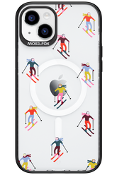 Snow Motion (Transparent) - Apple iPhone 15 Plus