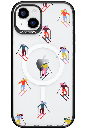 Snow Motion (Transparent) - Apple iPhone 15 Plus