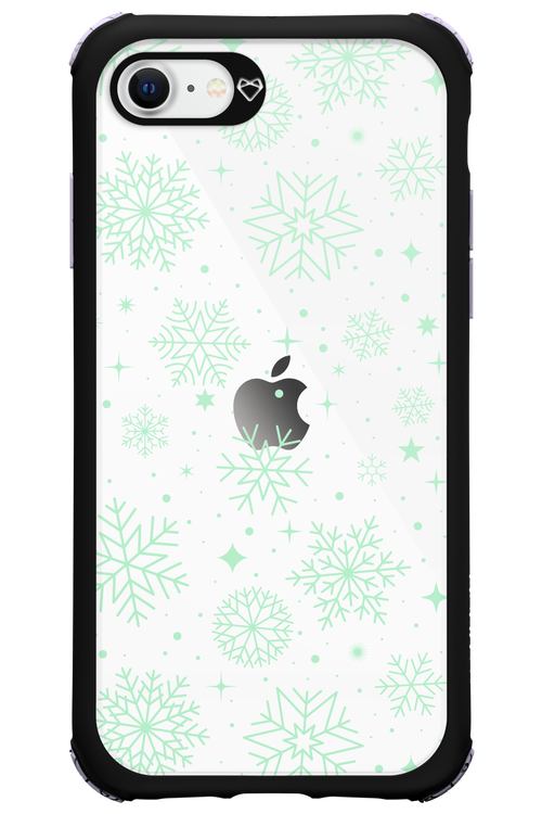 Tiffany's Snowflakes - Apple iPhone SE 2020