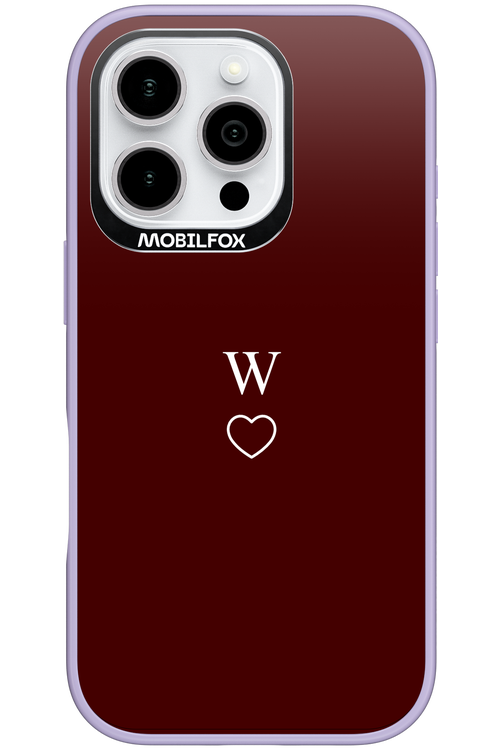 W Burgundia 2.0 - Apple iPhone 16 Pro