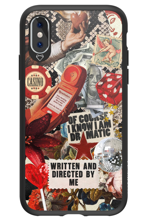 RED VINTAGE - Apple iPhone X