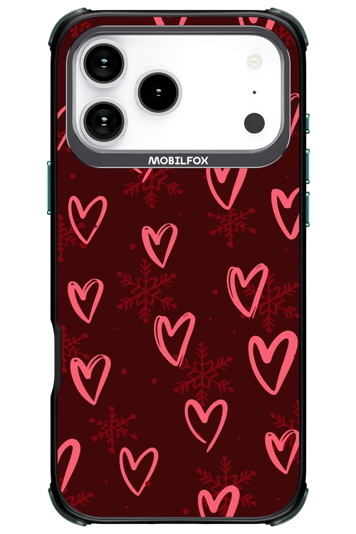 Christmas Hearts - Apple iPhone 17 Pro Max