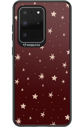 Burgundy Stars - Samsung Galaxy S20 Ultra 5G