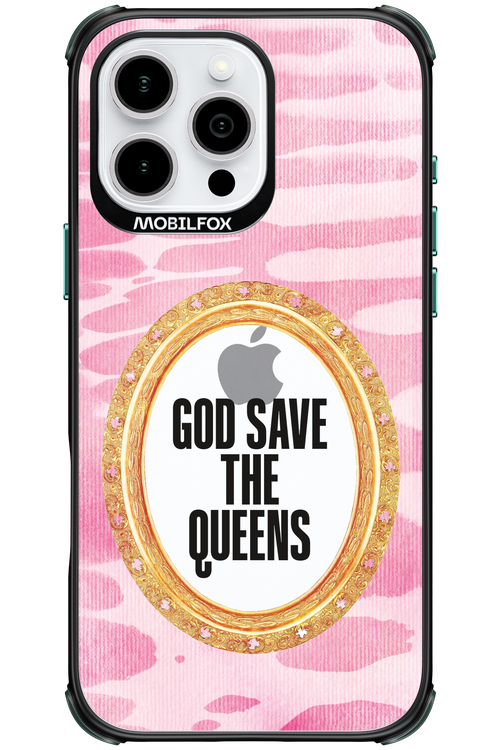 GOD SAVE THE QUEENS MIRROR - Apple iPhone 16 Pro Max