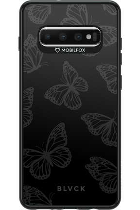 Black Butterflies - Samsung Galaxy S10+