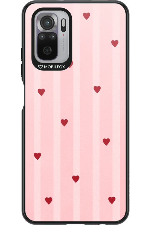 Red Little Hearts 2.0 - Xiaomi Redmi Note 10