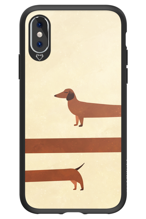 Stretchy Dog - Apple iPhone X