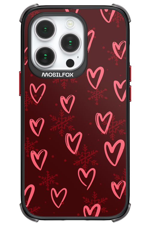 Christmas Hearts - Apple iPhone 14 Pro