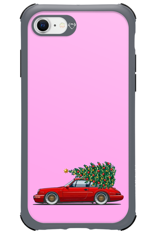 XMAS Car Pink - Apple iPhone 7