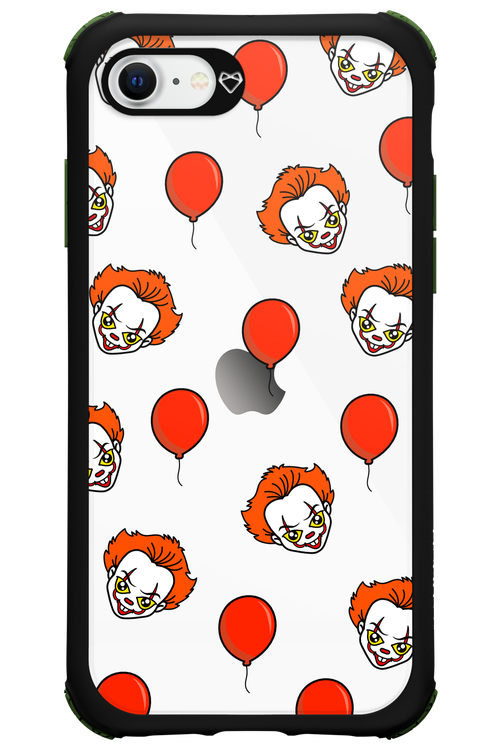Mystery Clown (Transparent) - Apple iPhone SE 2022