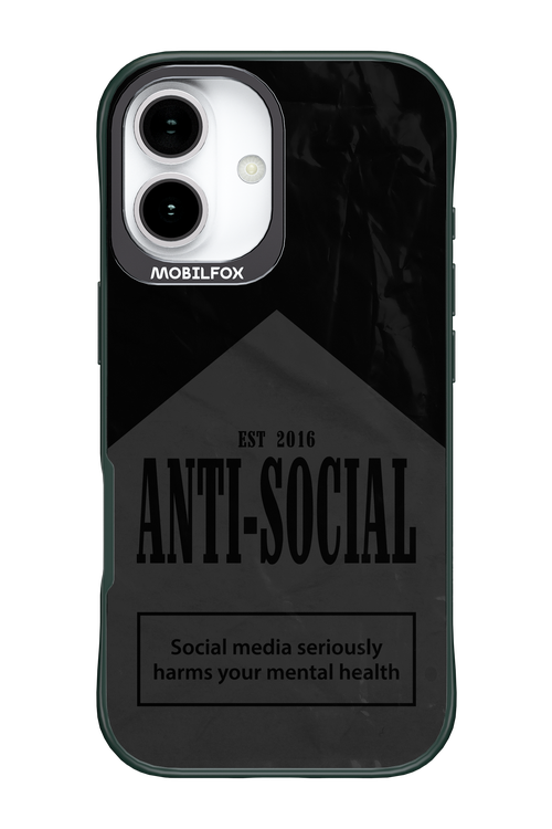 ANTI-SOCIAL (BLVCK) 2.0 - Apple iPhone 17