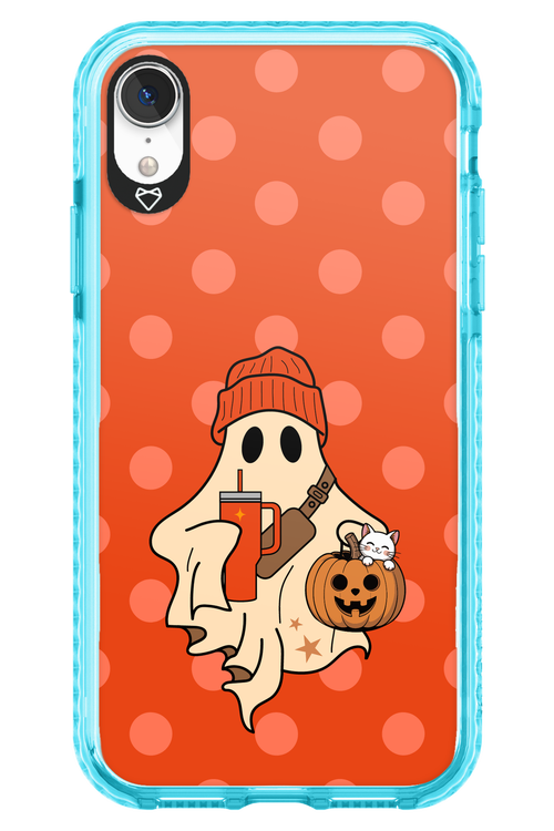 Ghost Girl (Orange) - Apple iPhone XR