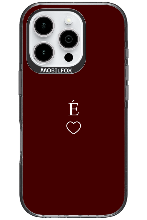 E Burgundia II 2.0 - Apple iPhone 16 Pro