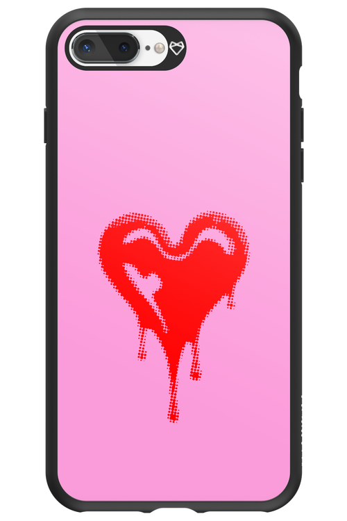 Heart Pink - Apple iPhone 8 Plus