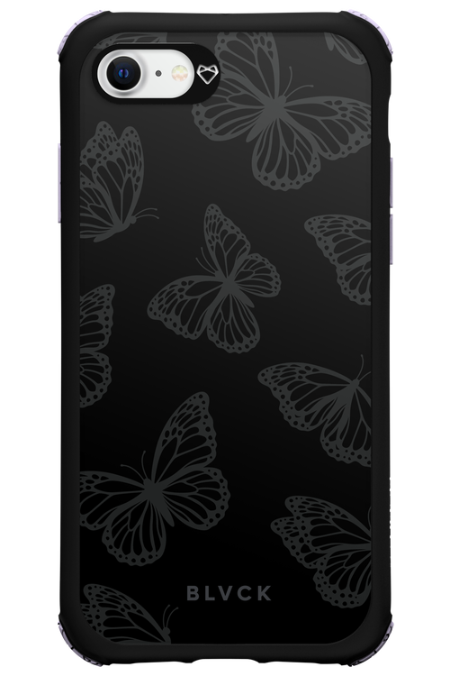 Black Butterflies - Apple iPhone SE 2020