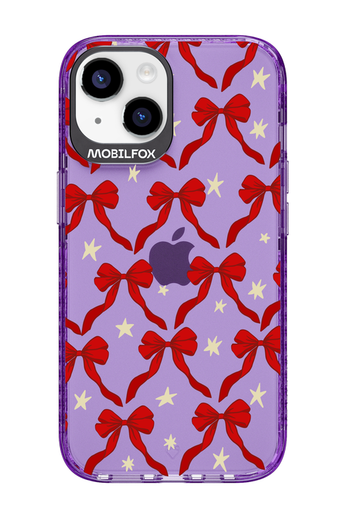 Bow & Stars (Transparent) - Apple iPhone 14
