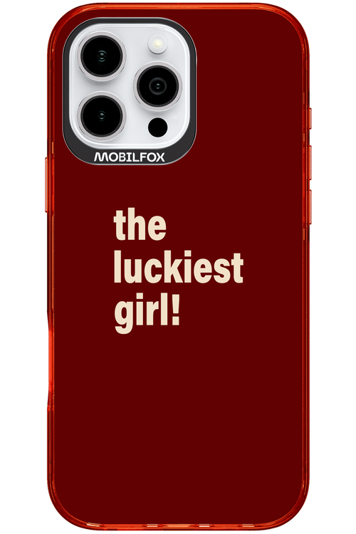The Luckiest Girl - Apple iPhone 16 Pro Max