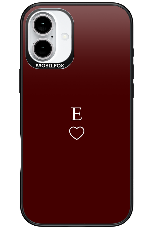 E Burgundia 2.0 - Apple iPhone 16 Plus