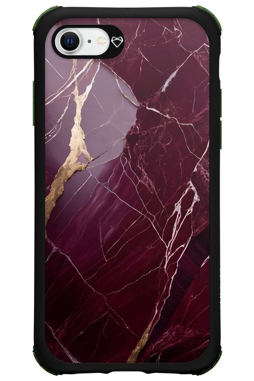 Burgundy Marble - Apple iPhone SE 2022