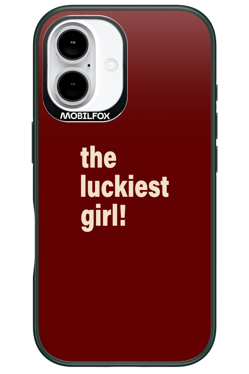 The Luckiest Girl - Apple iPhone 16