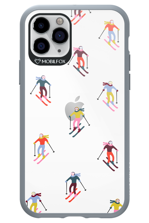 Snow Motion (Transparent) - Apple iPhone 11 Pro