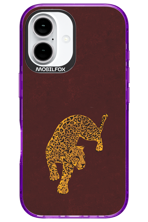 Burgundy Leopard - Apple iPhone 16