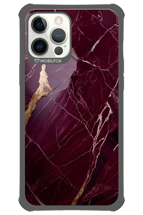 Burgundy Marble 2.0 - Apple iPhone 12 Pro Max