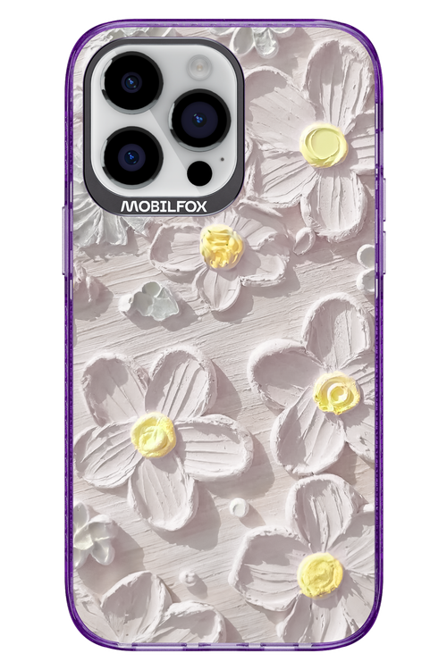 White Flowers - Apple iPhone 14 Pro Max