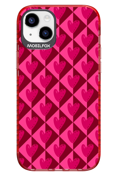 Holiday Heartss - Apple iPhone 14 Plus