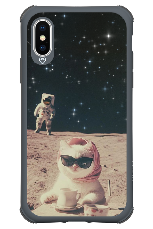 Moon cat - Apple iPhone X