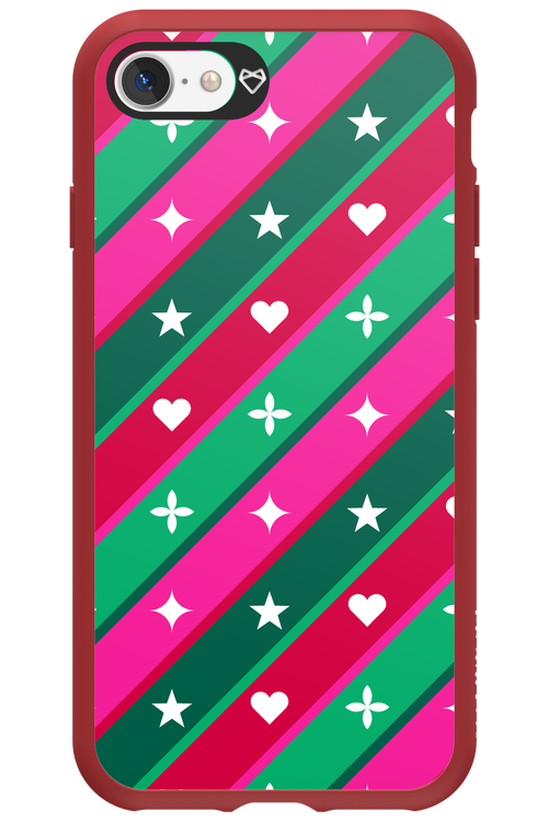 Christmas Stripes - Apple iPhone 7