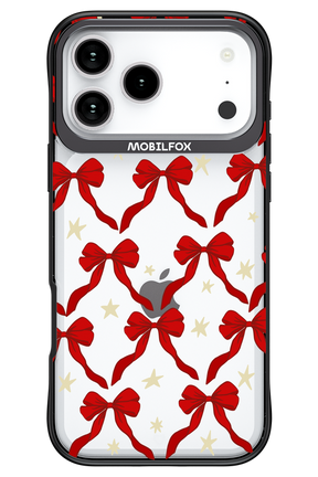 Bow & Stars (Transparent) - Apple iPhone 17 Pro Max