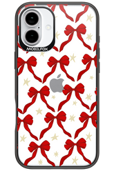 Bow & Stars (Transparent) - Apple iPhone 16 Plus