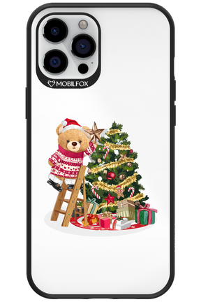 Christmas Bear (Transparent) - Apple iPhone 12 Pro Max