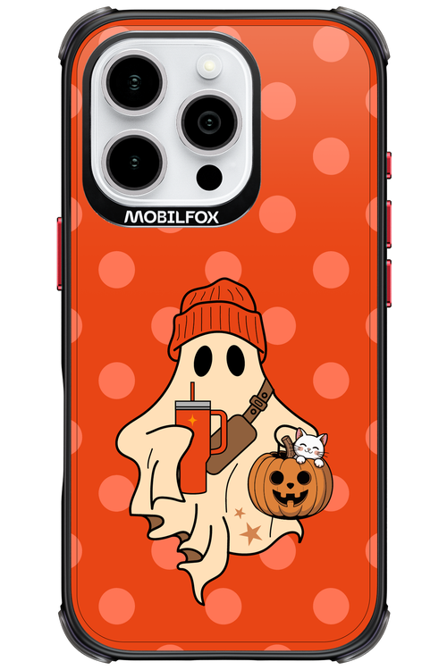 Ghost Girl (Orange) - Apple iPhone 16 Pro