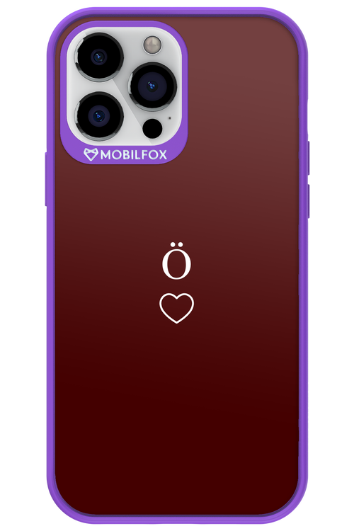 O Burgundia II 2.0 - Apple iPhone 13 Pro Max