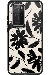 Monochrome Flowerss - Huawei P40 Pro