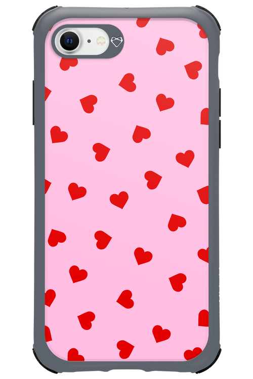 Sprinkle Heart Pink - Apple iPhone 7