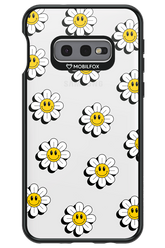 Smiley Flowers Transparent - Samsung Galaxy S10e