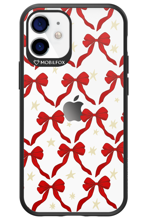 Bow & Stars (Transparent) - Apple iPhone 12 Mini