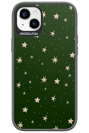 Forest Green Stars - Apple iPhone 14 Plus