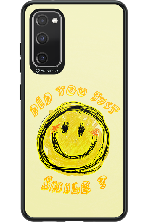 Crayon Smiley - Samsung Galaxy S20 FE