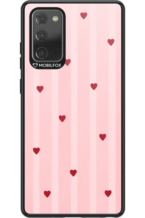 Red Little Hearts 2.0 - Samsung Galaxy Note 20