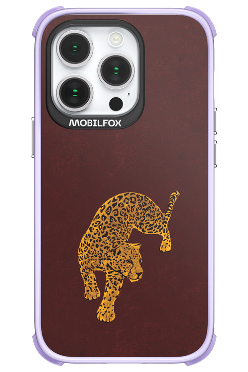 Burgundy Leopard - Apple iPhone 14 Pro